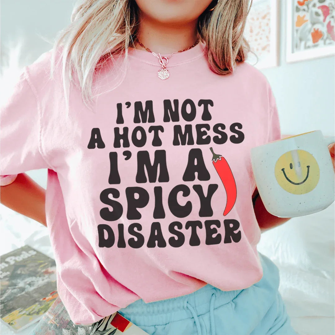 I'm Not A Hot Mess Tee product image 3