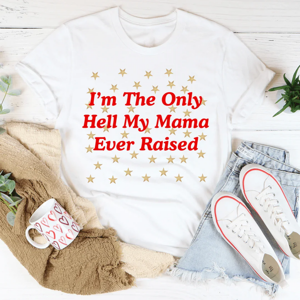 Country Outlaw Humor Graphic T-Shirt – "I'm The Only Hell product image 3
