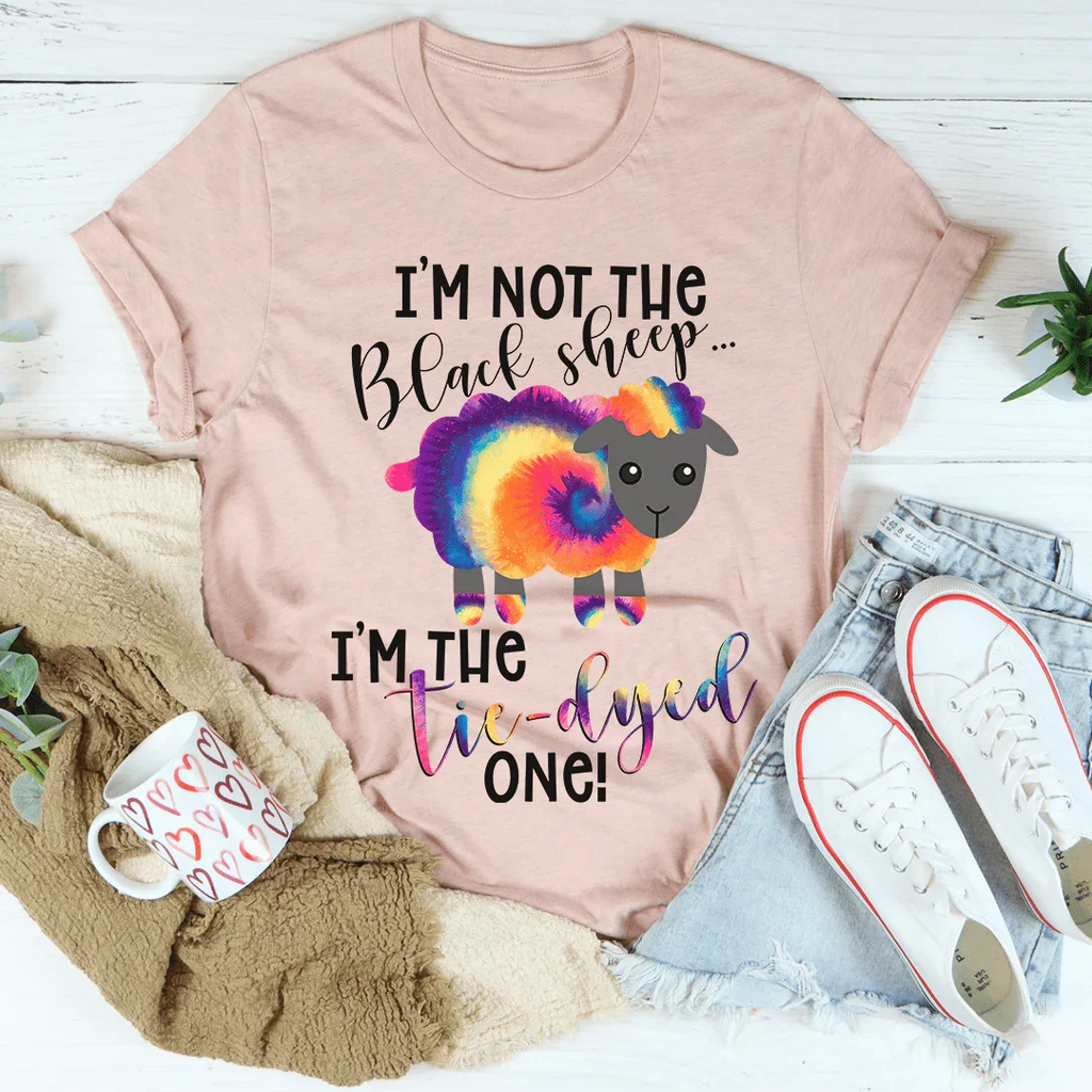 I'm The Tie-Dyed Sheep Tee product image 3