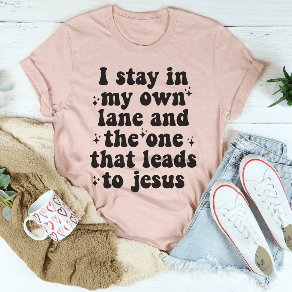 I Stay In My Own Lane Tee product image 3