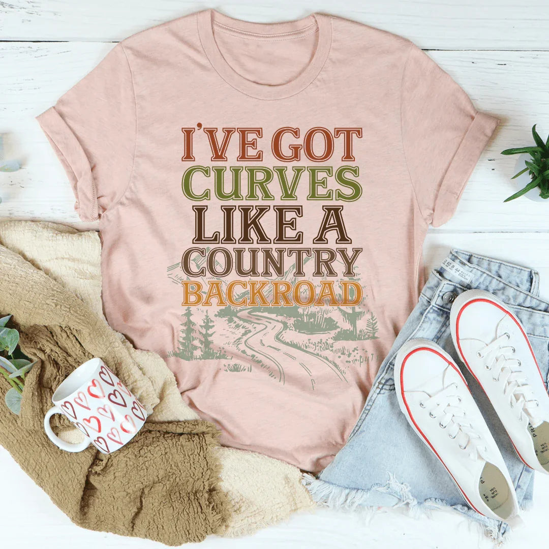 I've Got Curves Like A Country Backroad Tee product image 3