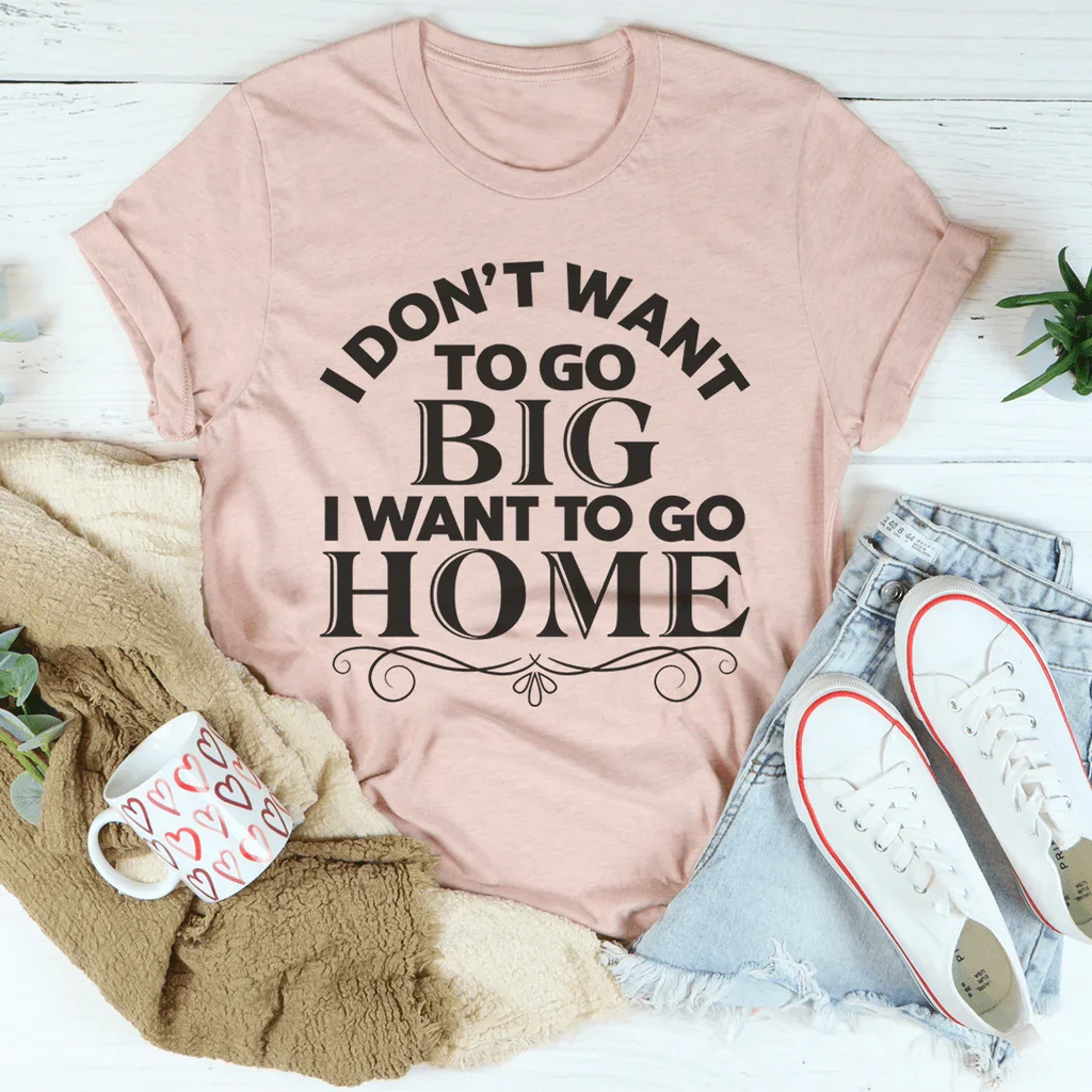 I Want To Go Home Tee product image 4