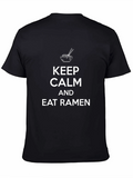Keep Calm and Eat Ramen T-Shirt - Casual Comfort Tee product image 1
