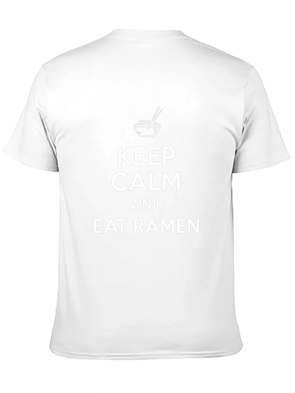 Keep Calm and Eat Ramen T-Shirt - Casual Comfort Tee product image 3