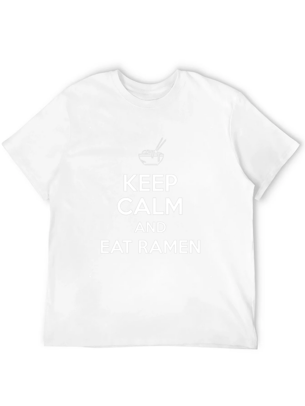 Keep Calm and Eat Ramen T-Shirt - Casual Comfort Tee product image 4