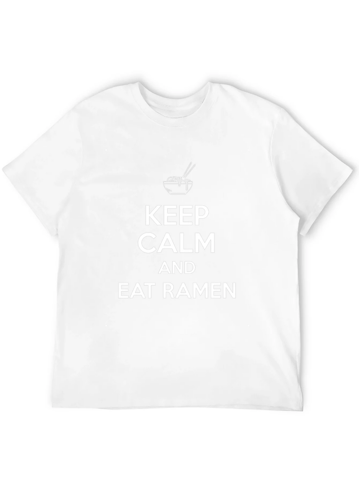 Keep Calm and Eat Ramen T-Shirt - Casual Comfort Tee product image 4