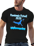 Pandemic Flyball 2020 Black T-Shirt product image 1