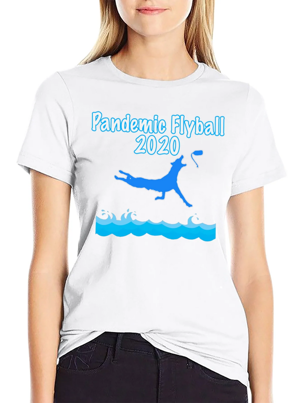 Pandemic Flyball 2020 Black T-Shirt product image 2