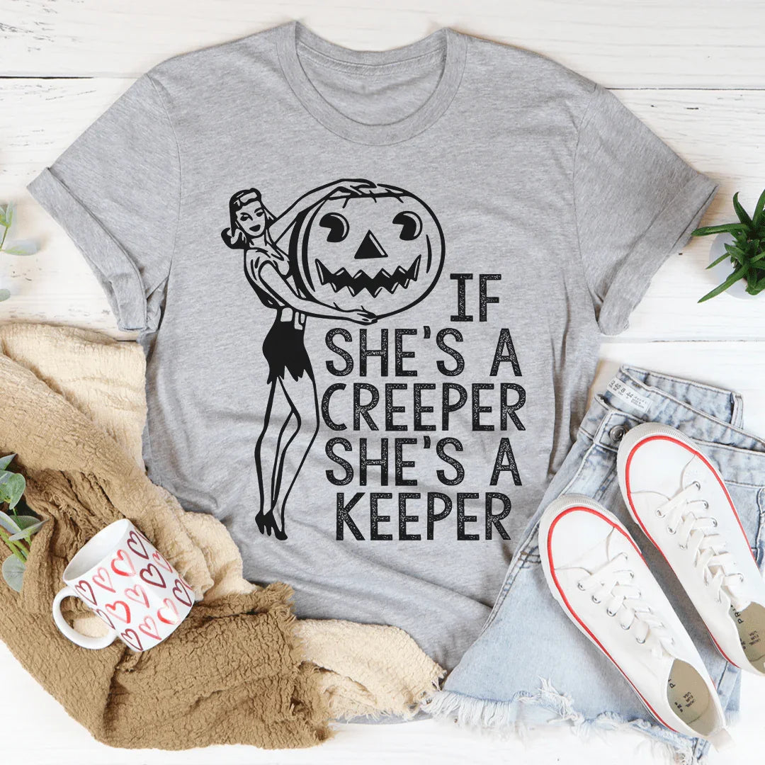 If She's A Creeper A Keeper Tee product image 2