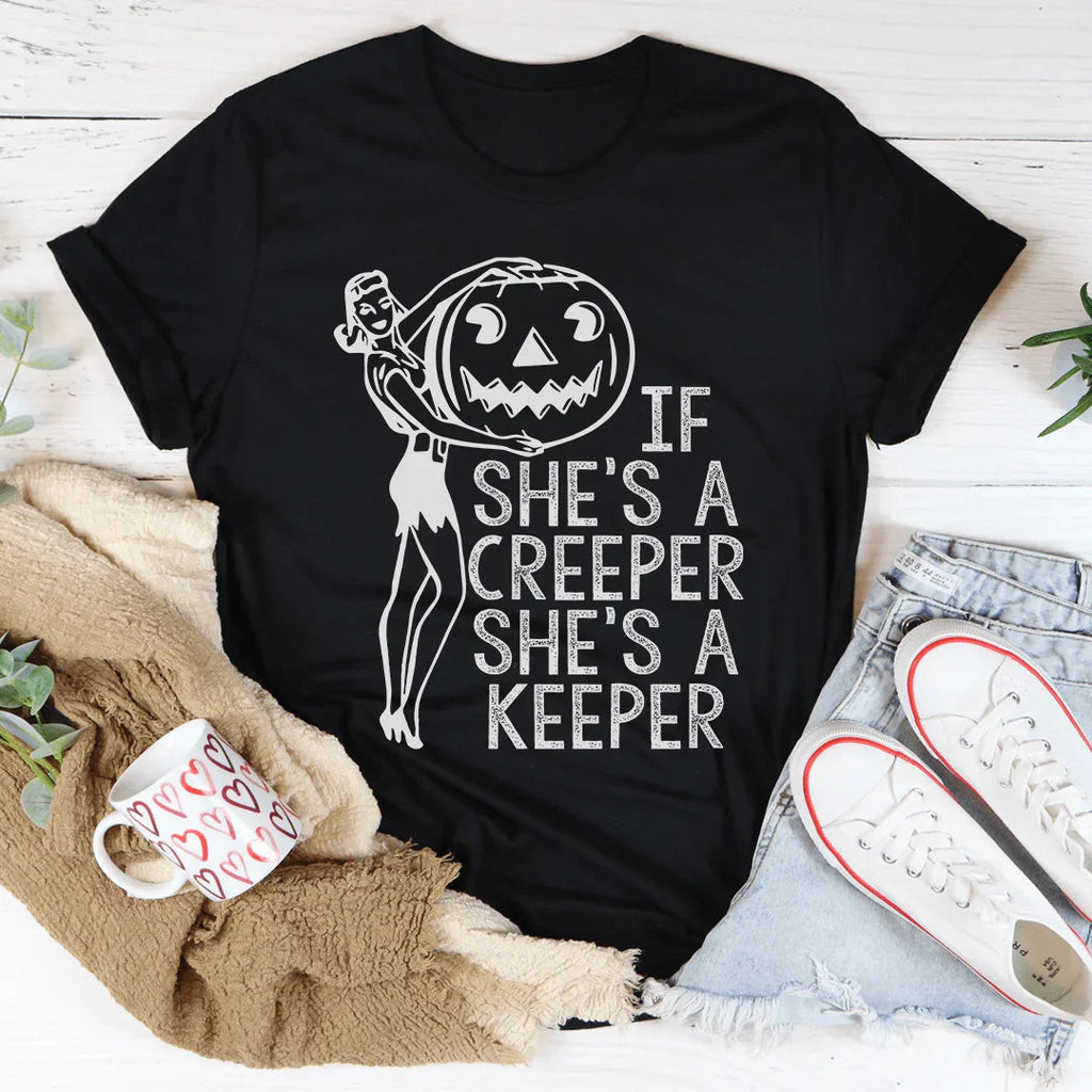 If She's A Creeper A Keeper Tee product image 3