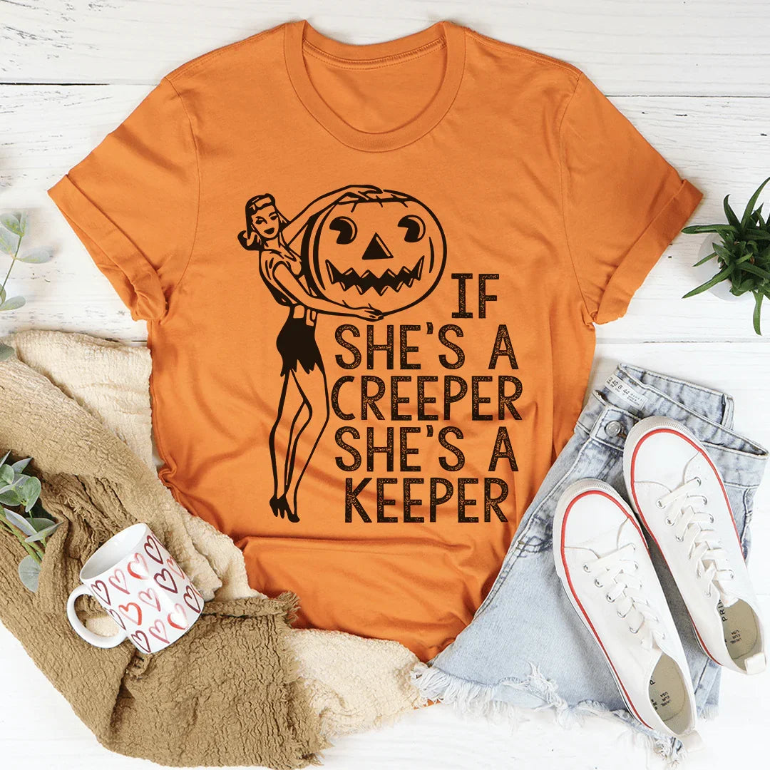 If She's A Creeper A Keeper Tee product image 1