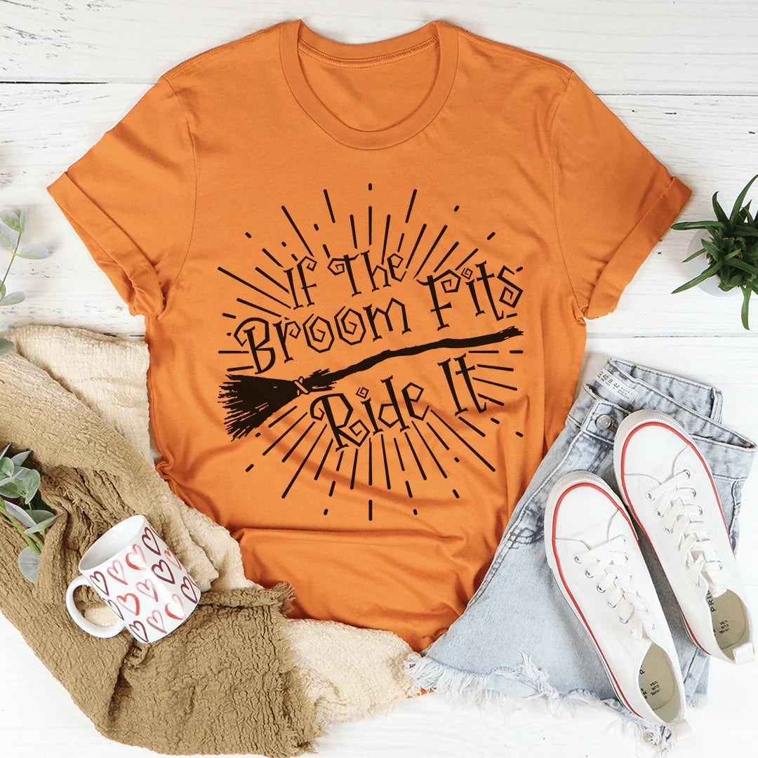 If The Broom Fits Ride It Tee product image 1