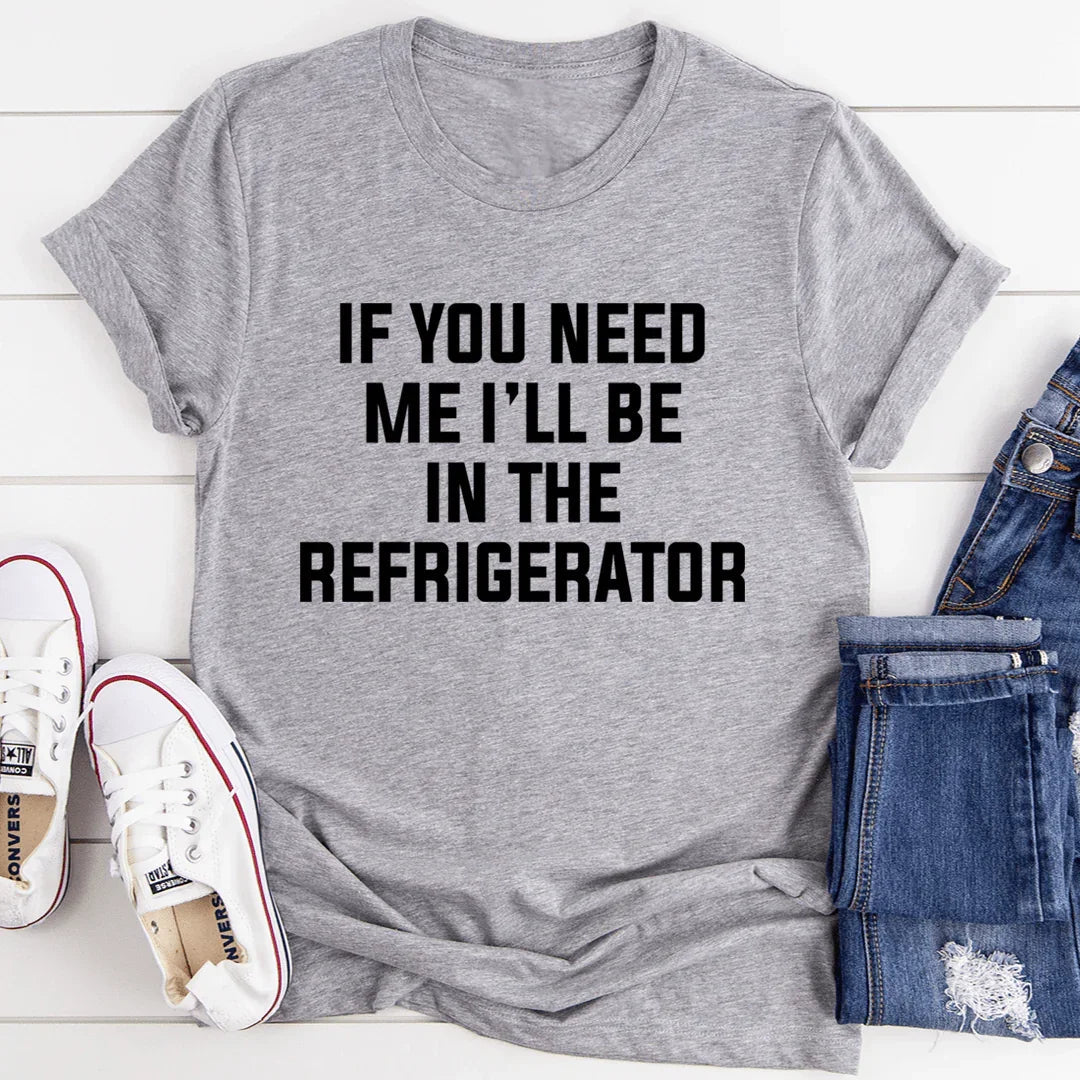 Summer Heatwave Foodie Casual Shirt – "If You Need Me I'll product image 1
