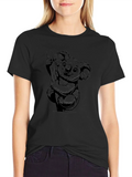 Koala Graphic T-Shirt - Black Unisex product image 1