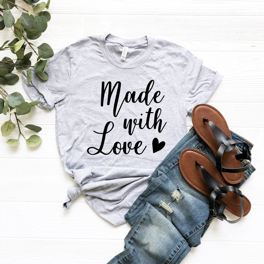 Made With Love, Mom Shirt, Wife Kitchen product image 2