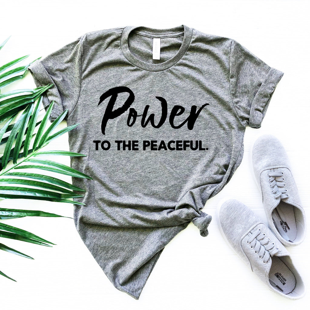 Power to the Peaceful, Christian Apparel, Tees, T-Shirts product image 4