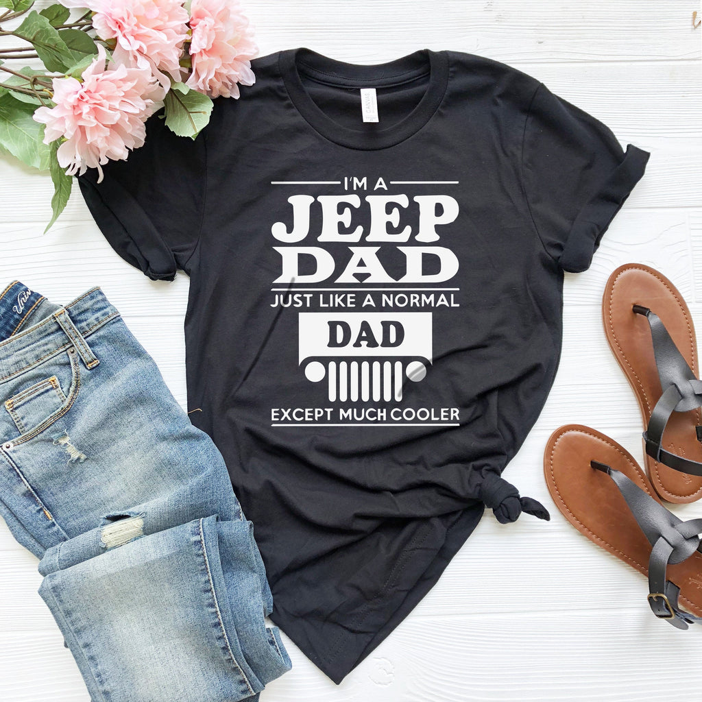 Jeep Dad Shirt, Funny Tshirts for Fathers Day, gift shirts product image 4