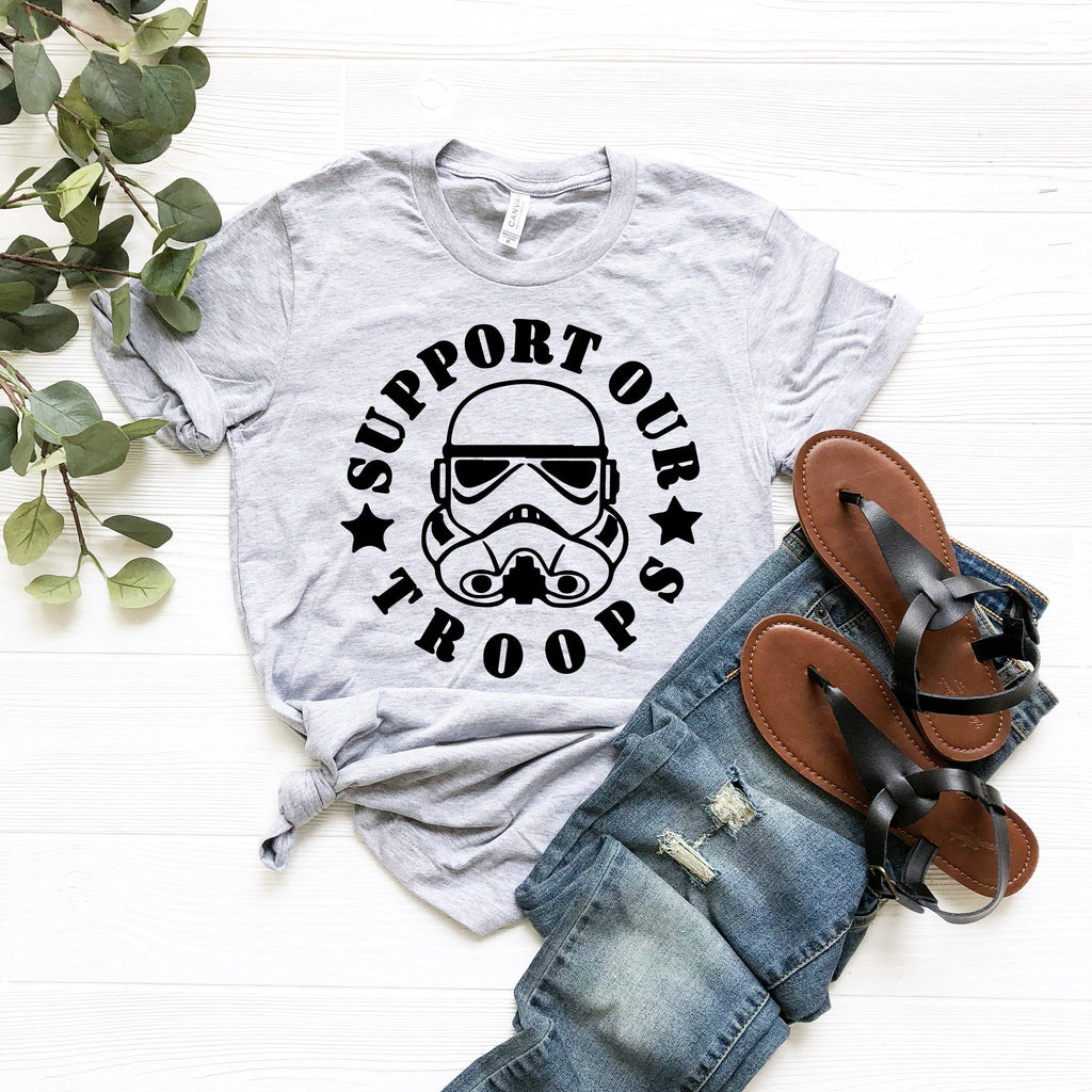 Support Our Troops, Starwars, Funny Shirts, Tshirt, Cute product image 2