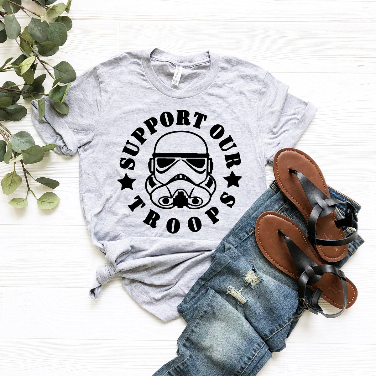 Support Our Troops, Starwars, Funny Shirts, Tshirt, Cute product image 2