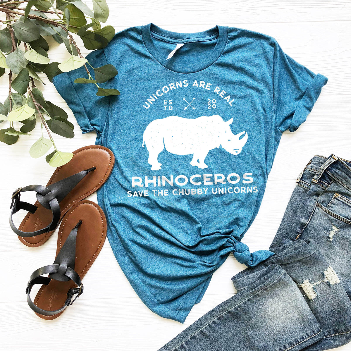 Unicorns are Real, Chubby Unicorn, Sarcastic Shirt, Tshirt product image 5