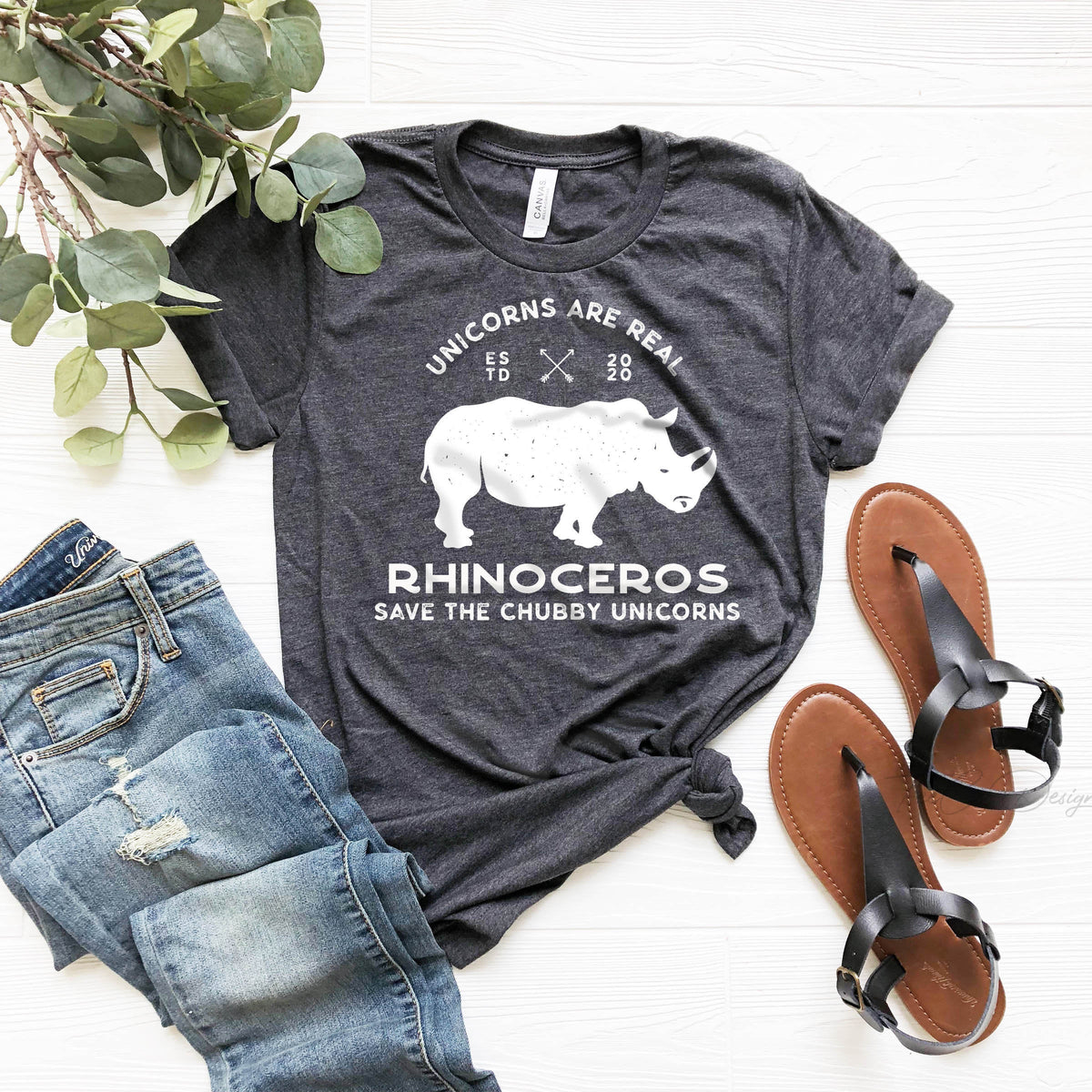 Unicorns are Real, Chubby Unicorn, Sarcastic Shirt, Tshirt product image 2