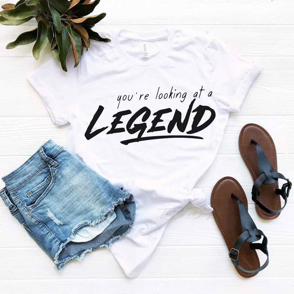 Dad Funny Shirts, Sarcastic Shirt, Slogan I am a Legend product image 1