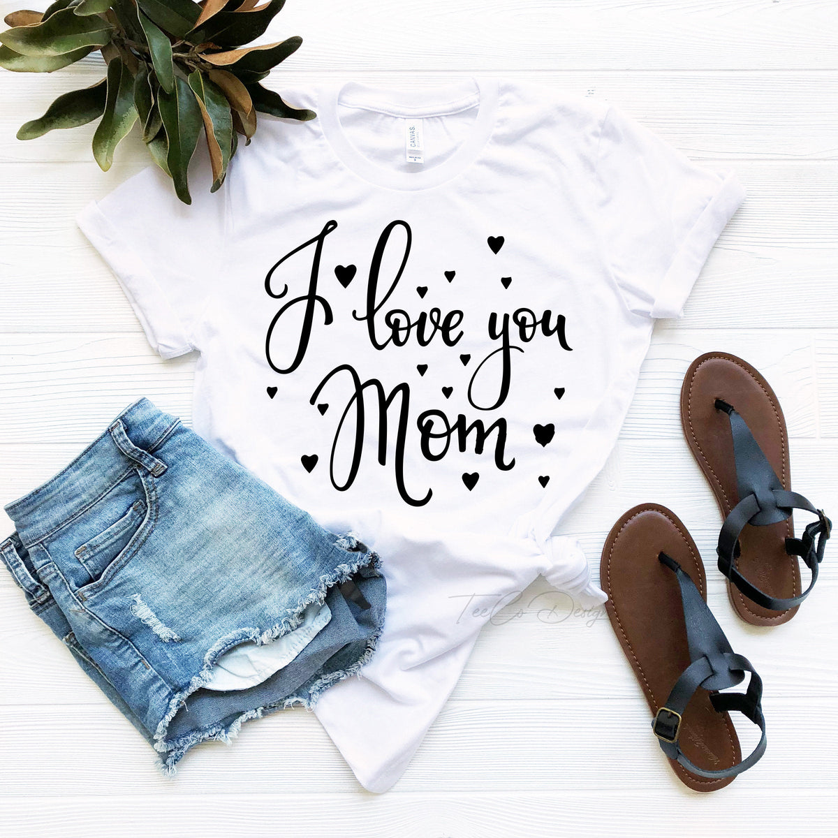 I love you Mom, Best Shirt, Blessed Life Gift For New product image 1