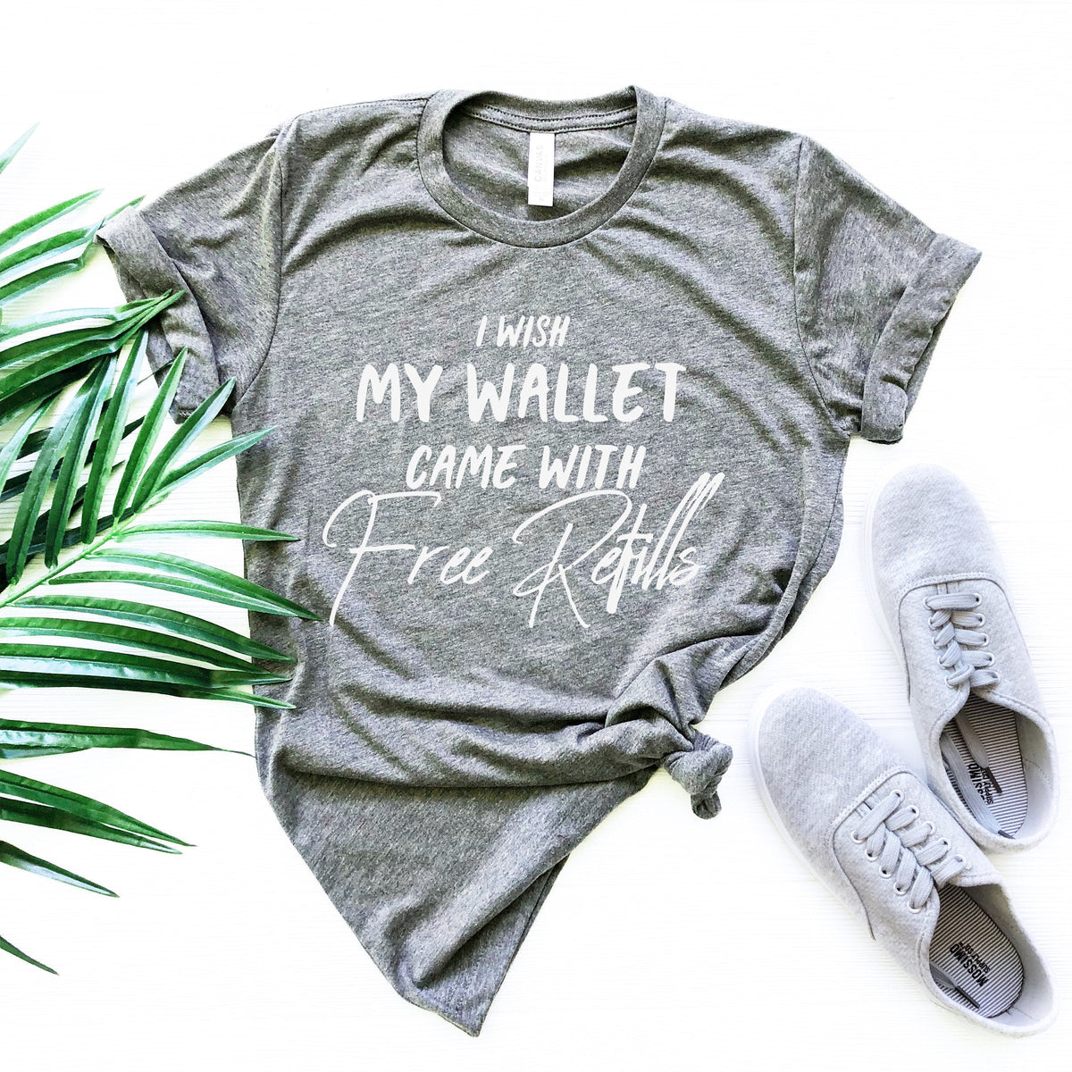 Funny Slogan Shirts, Free Refills, Tshirt Sayings, Tshirts product image 5
