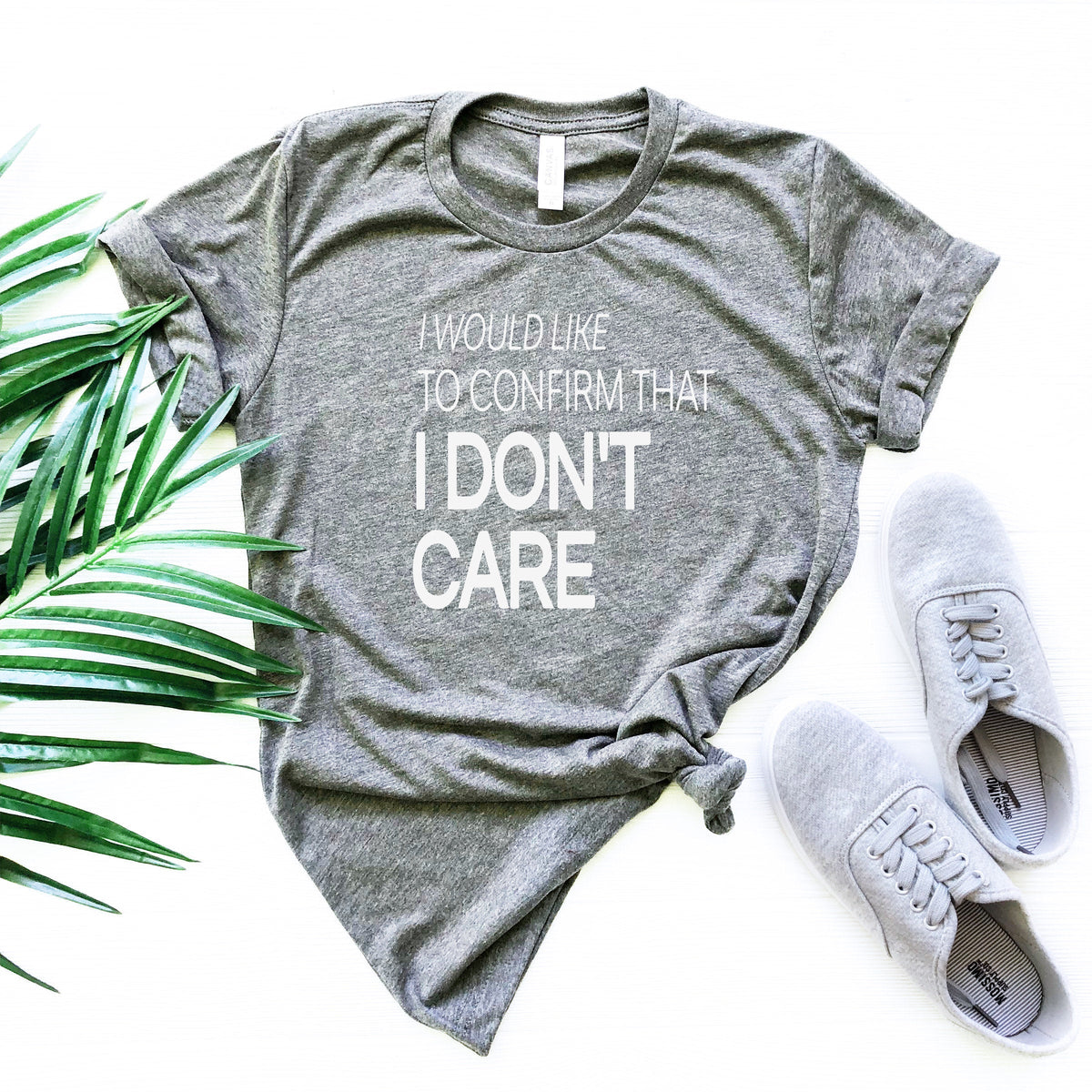 Funny Shirt, Sarcastic Tshirts, Shirts, I Dont Care, Sassy product image 3