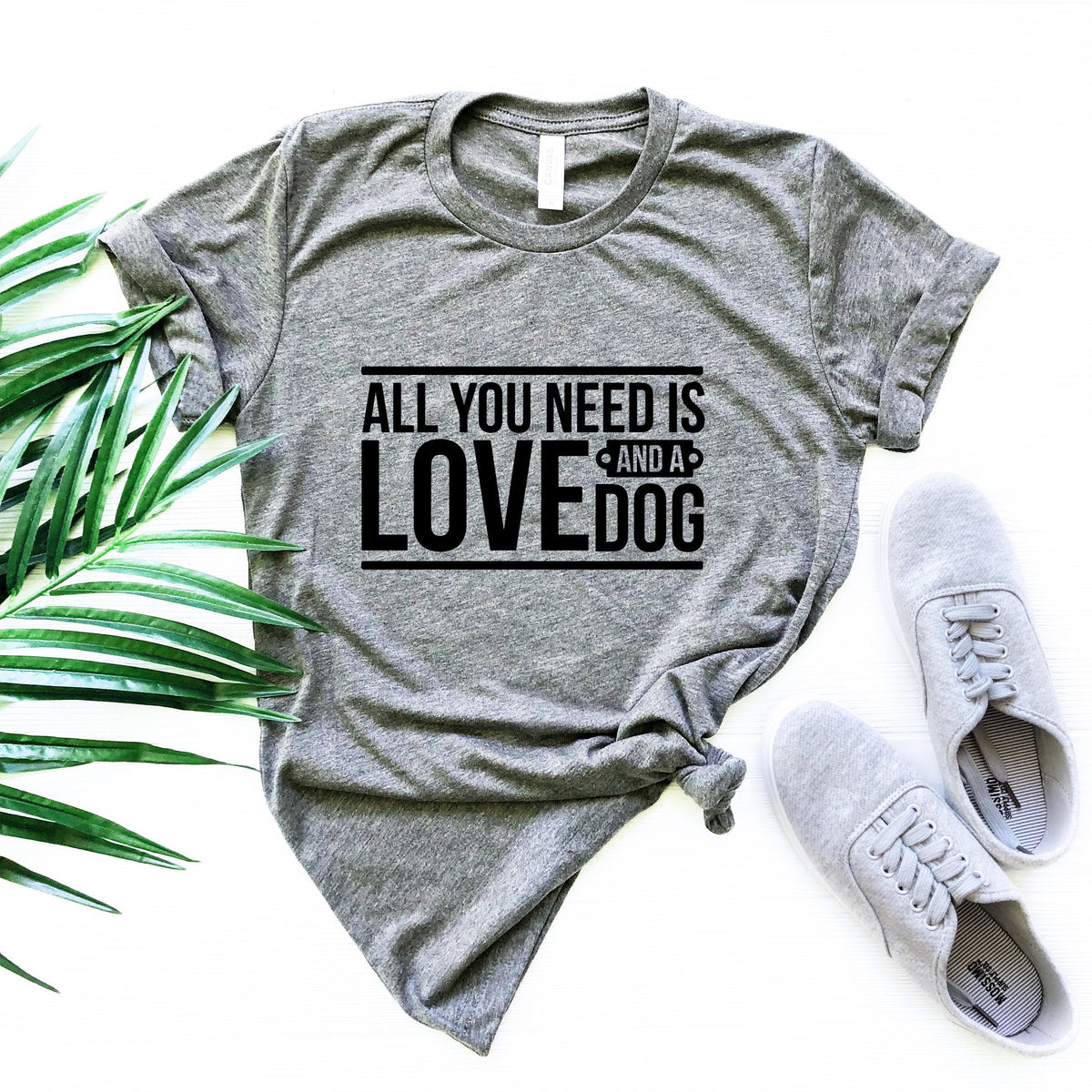 You need Love and a Dog Shirt, T-Shirt product image 5