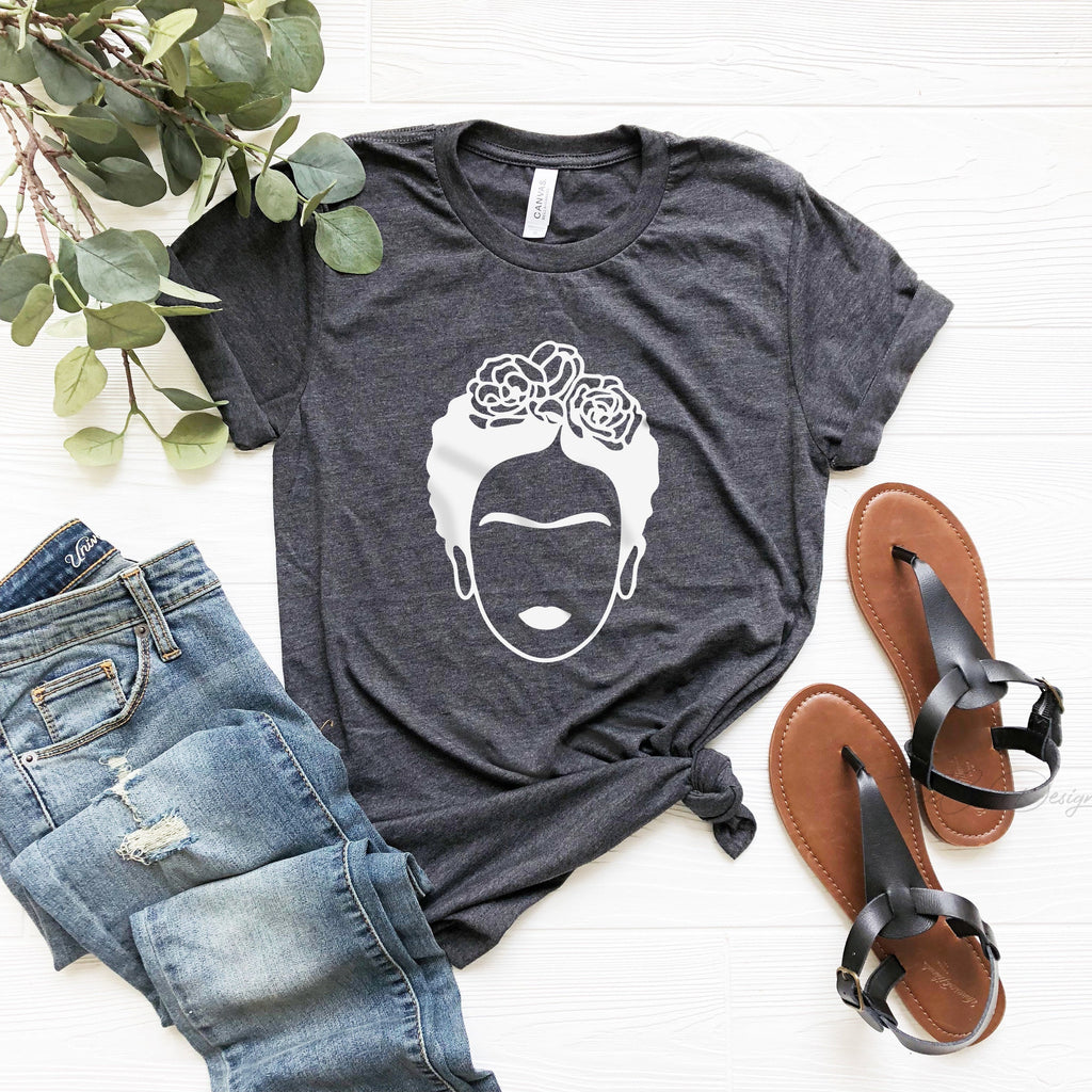 Inspirational Tshirt, Frida Kahlo Shirt, Art product image 4