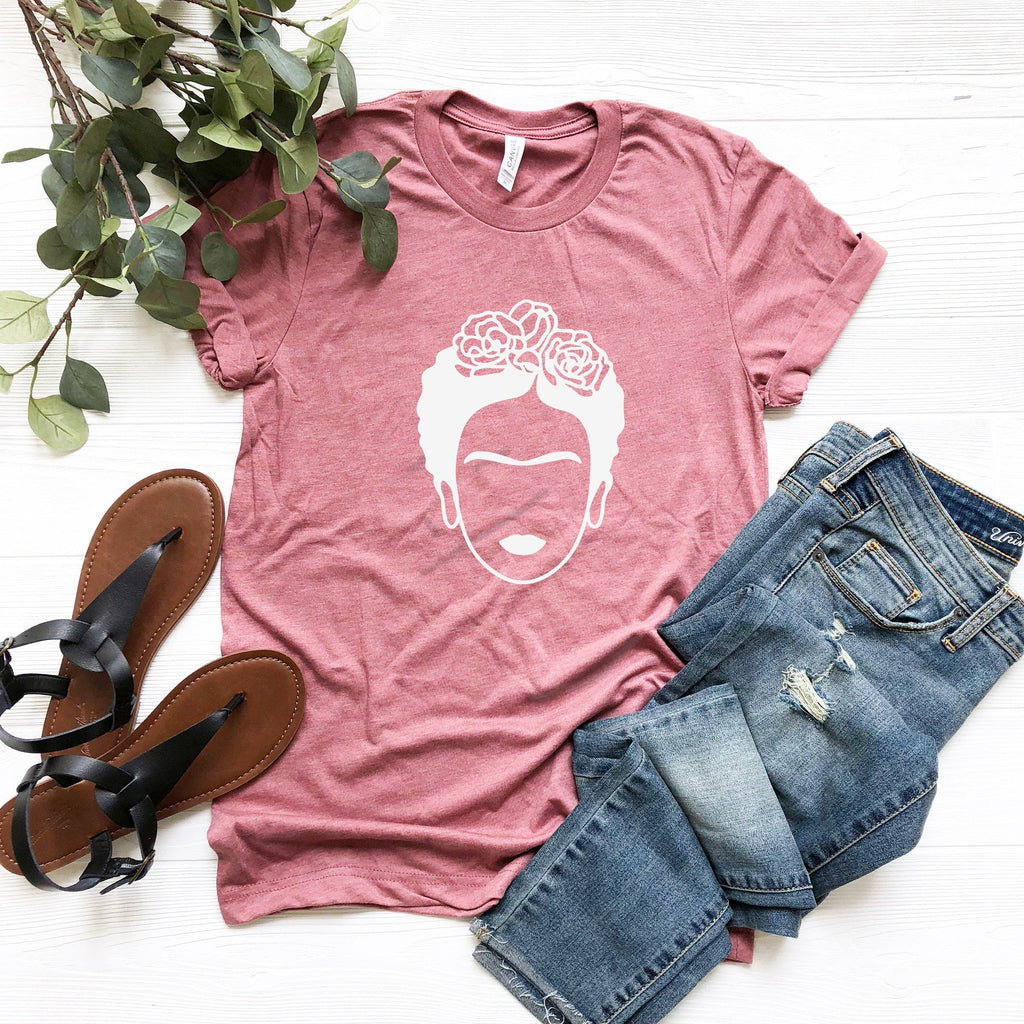 Inspirational Tshirt, Frida Kahlo Shirt, Art product image 1