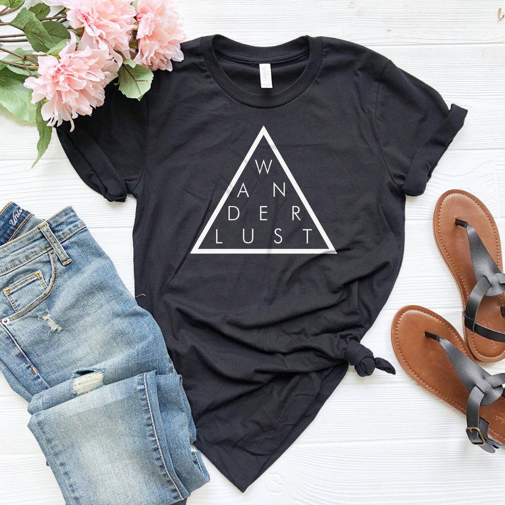 Wanderlust T-Shirt, Mountain Trip Shirt, Camper Friends Tee product image 5