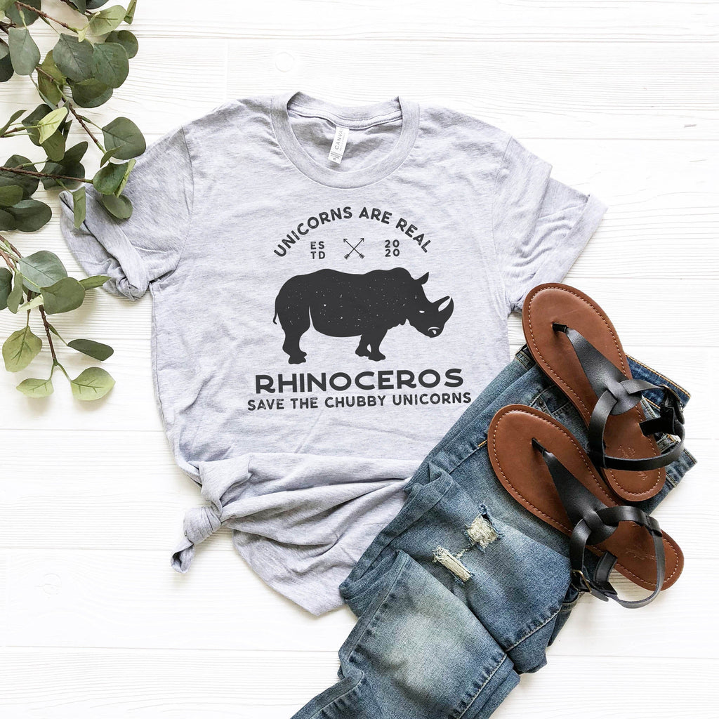 Unicorns are Real, Chubby Unicorn, Sarcastic Shirt, Tshirt product image 1