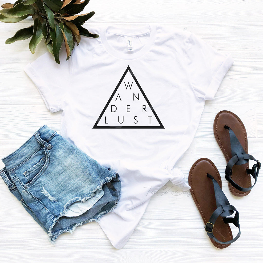 Wanderlust T-Shirt, Mountain Trip Shirt, Camper Friends Tee product image 2