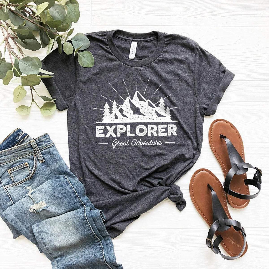 Explorer Shirt,Camping Shirt,Hiking Shirt,Adventure product image 1