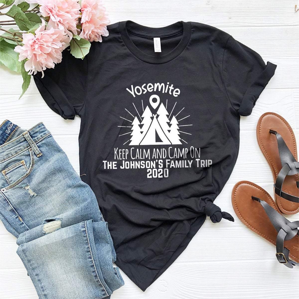 Custom Family Trip Shirt, Matching Camping Adventure product image 3