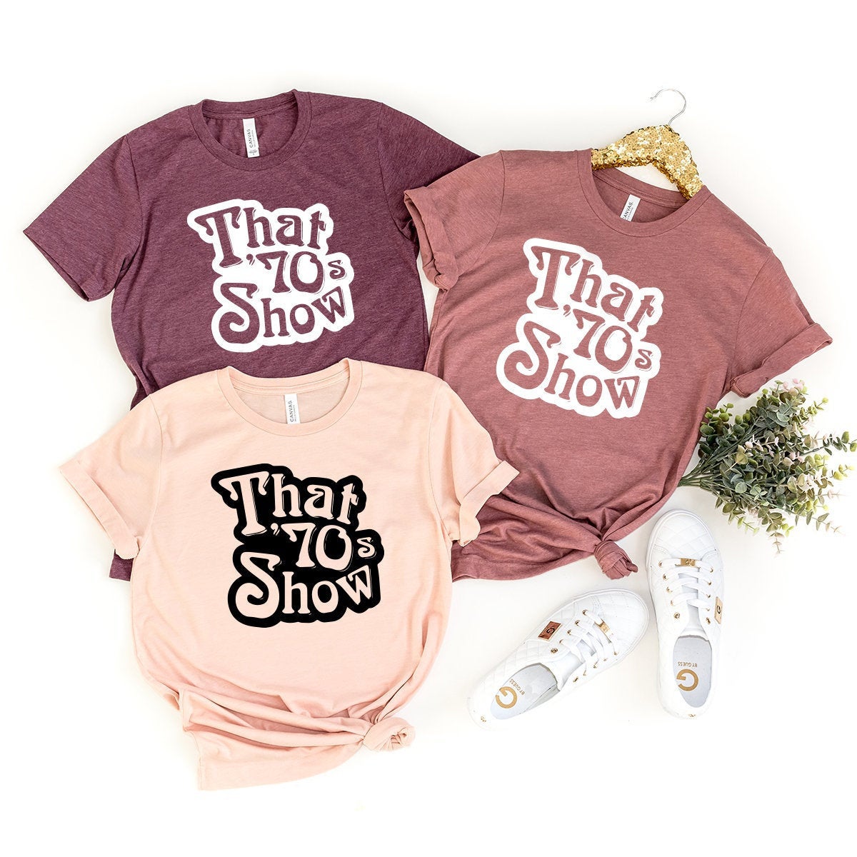 70s Party Shirt, Bohemian That's Show Retro Boho Tee product image 1