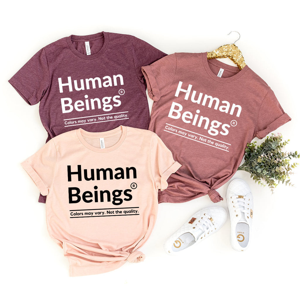 Human Being T-Shirt, BLM Shirt, LGBT Quote Equal Rights product image 3