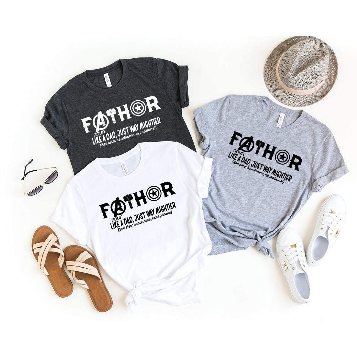 Daddy Tshirt, My Dad Is Super Hero Shirt, Funny Father's Day product image 4