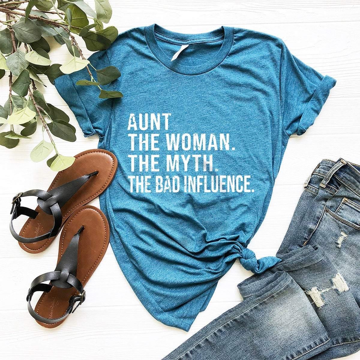Funny Aunt T-Shirt, T shirt, Best Ever Tee, Auntie Gift product image 5