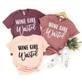 Wine Bachelorette Party T-Shirt, Shirt, Drink Girl Wasted product image 1