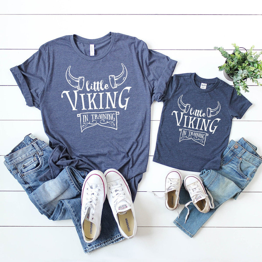 Kids Viking Shirt, Children's Little Vikings Kid, In product image 3