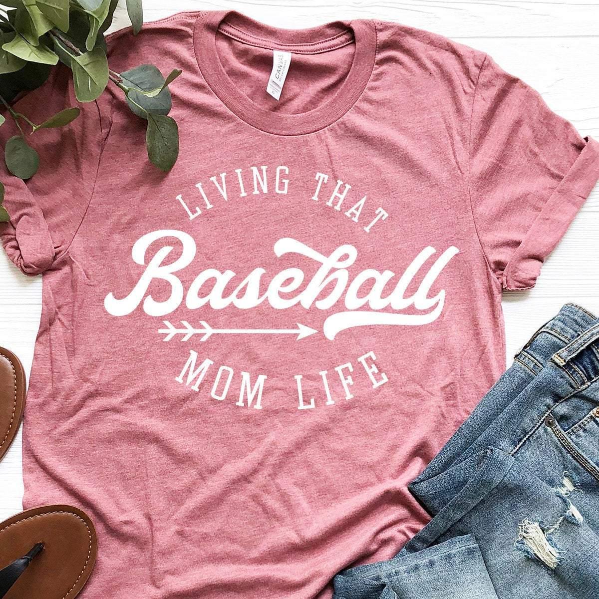 Baseball Mom Shirt, Tee,Baseball Mama product image 1