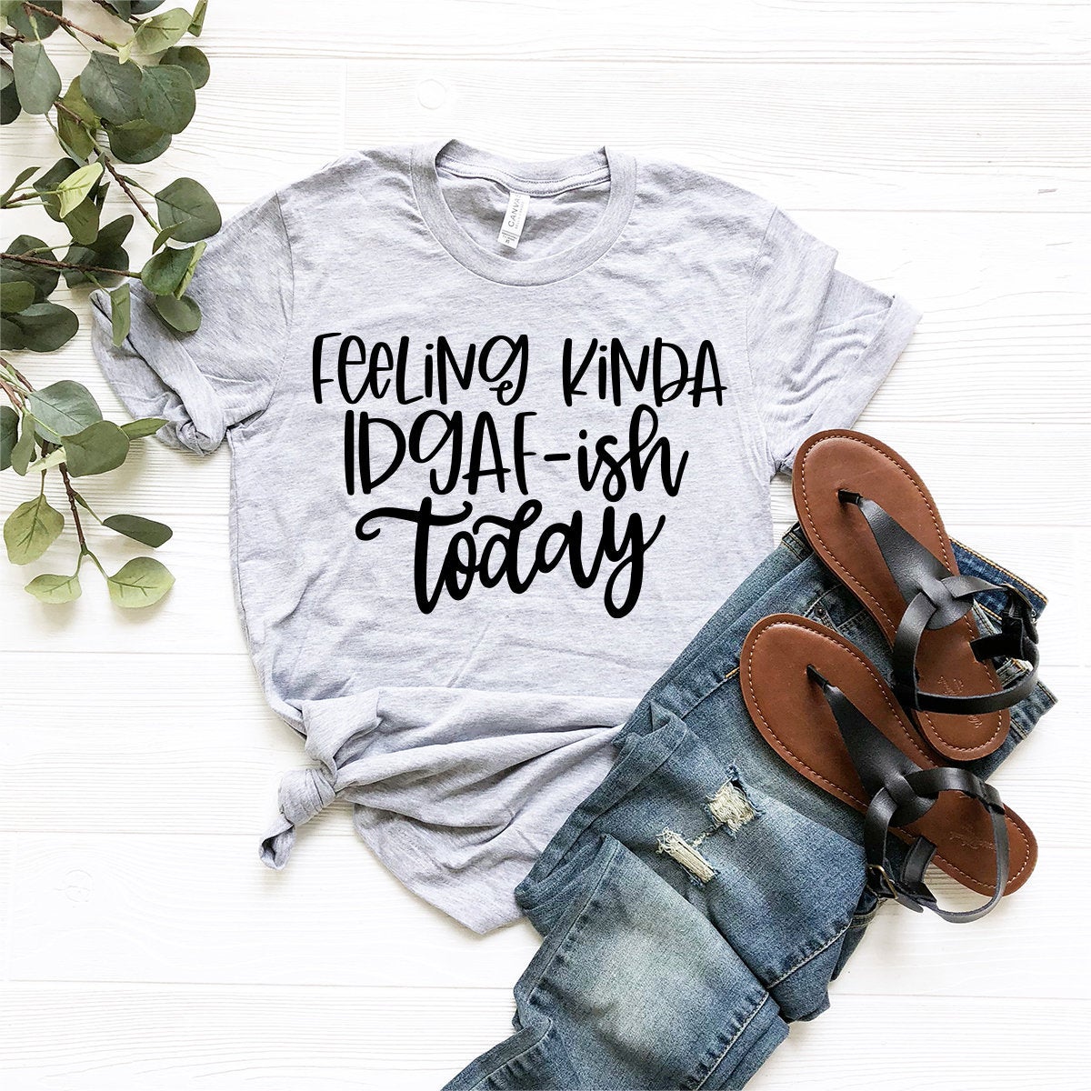 IDGAF-ish T-Shirt, I Don't Give Shirt, Funny Gift IDGAF product image 1