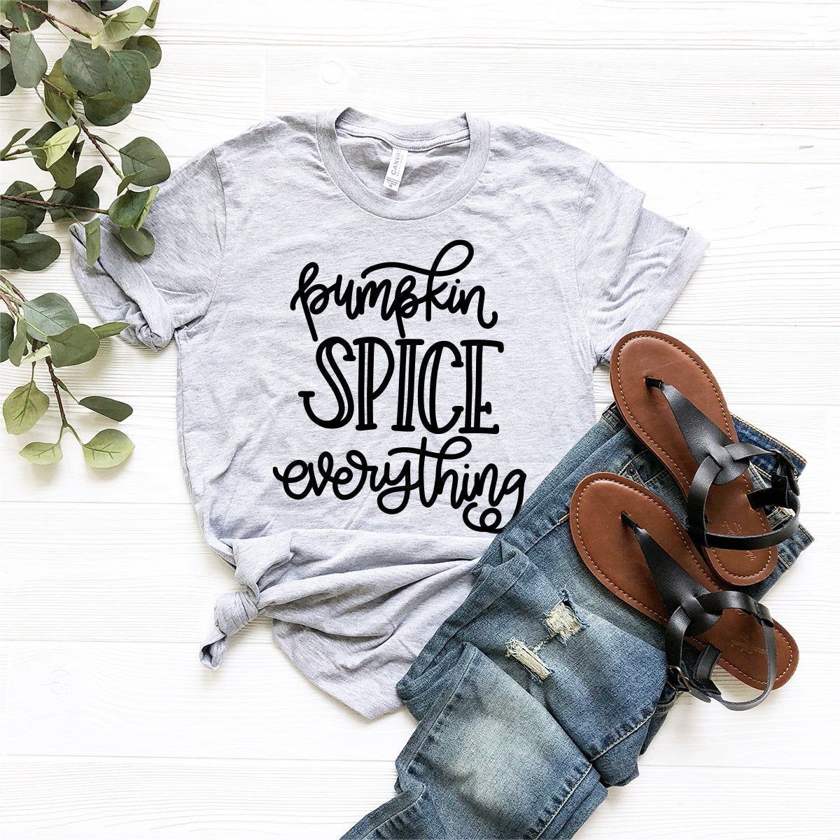 Thanksgiving Quote Shirt, Cute Fall Autumn Everything Nice product image 1