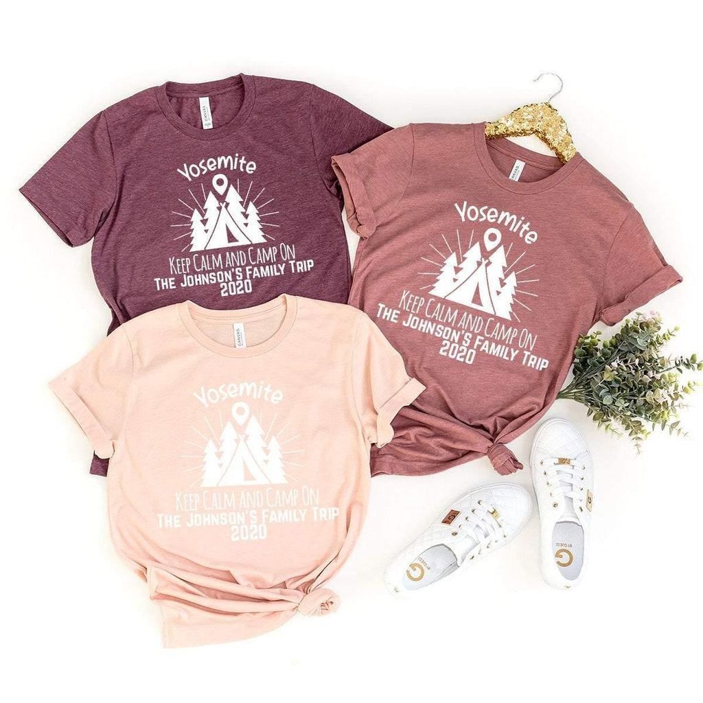 Custom Family Trip Shirt, Matching Camping Adventure product image 4