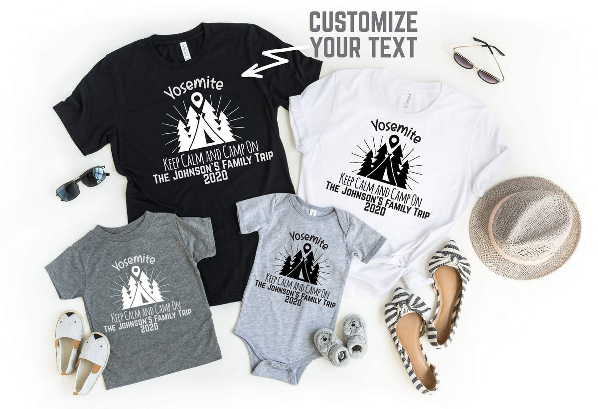 Custom Family Trip Shirt, Matching Camping Adventure product image 1