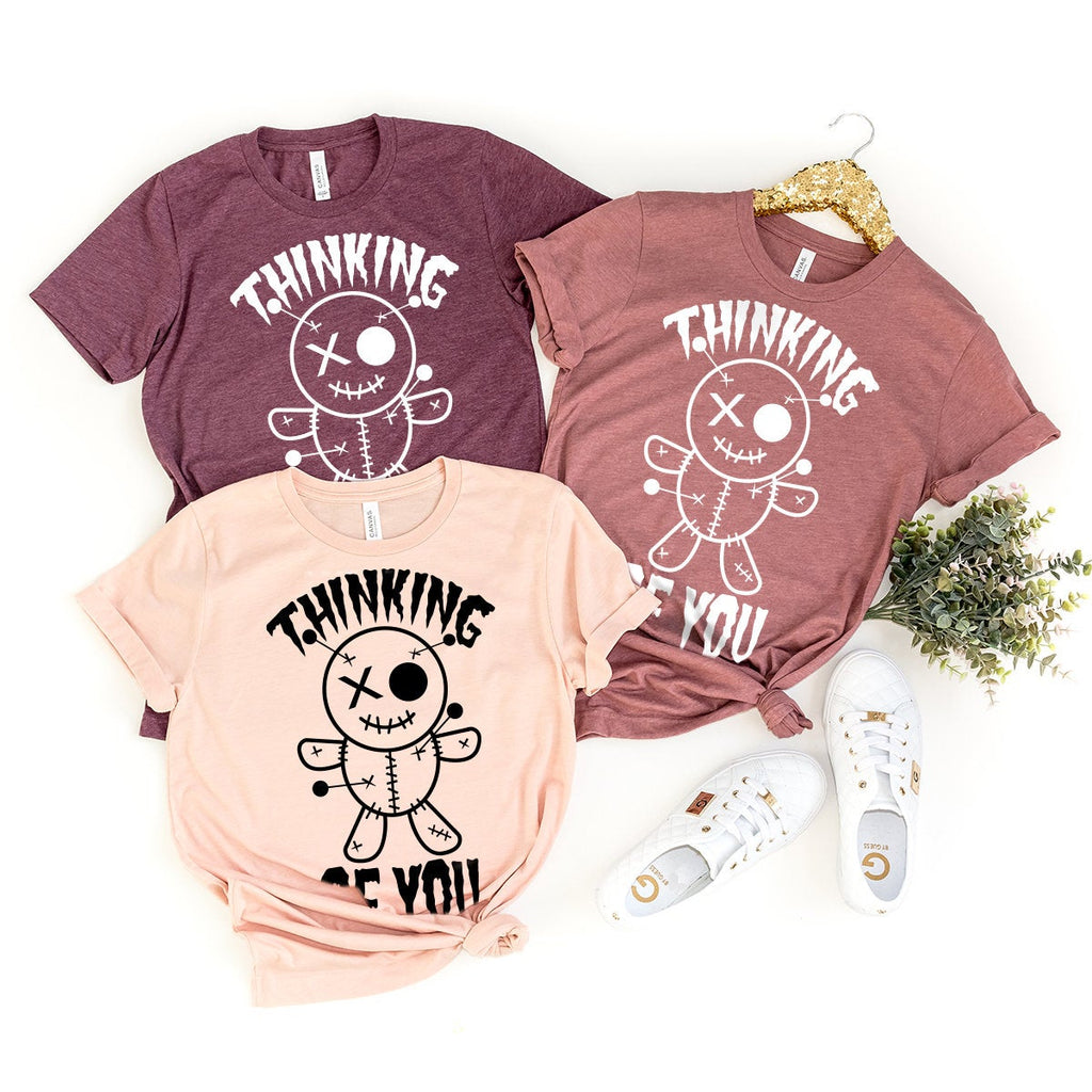 Thinking Of You Voodoo T-Shirt, Doll Shirt, Funny Halloween product image 4