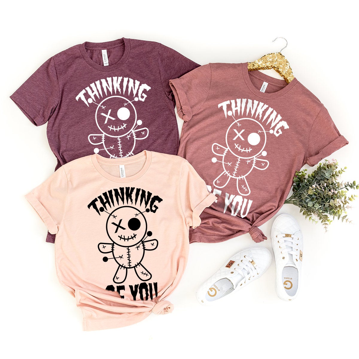 Thinking Of You Voodoo T-Shirt, Doll Shirt, Funny Halloween product image 4
